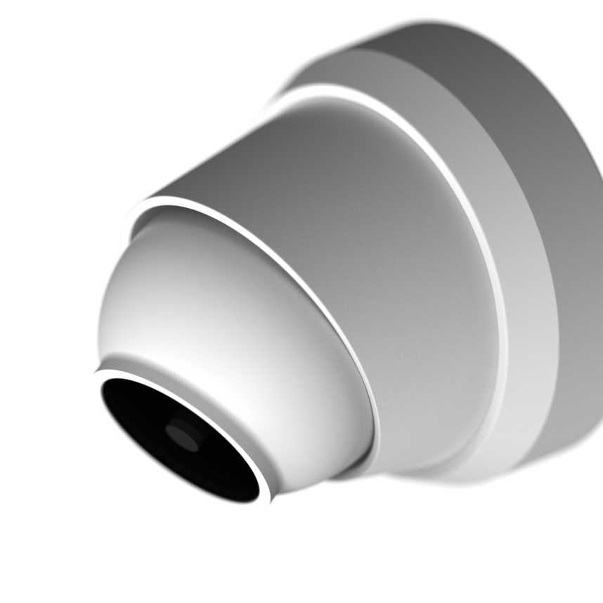 FPDPS ceiling AI camera that monitors the parcel and key drop zone